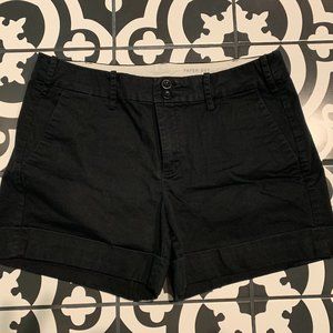 Anthropologie Paper Boy washed black chino shorts Size 10